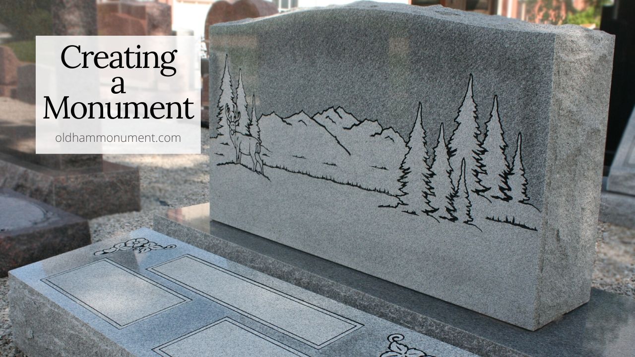 YouTube thumbnail that links to a video showing how a monument is created.
